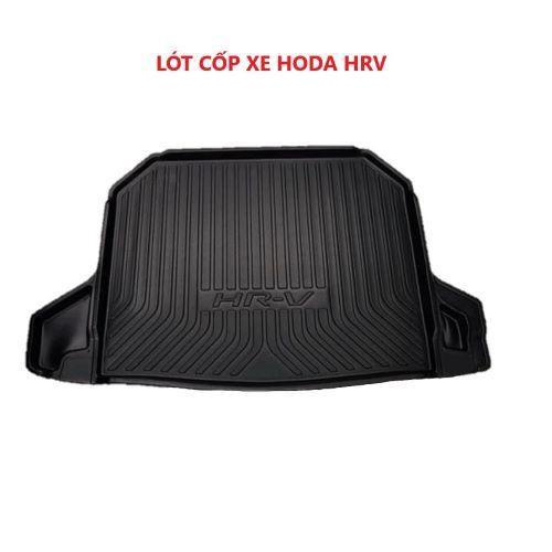 Lót cốp nhựa ô tô Honda HRV 2018-2023,Nhựa TPO dẻo không mùi, vệ sinh dễ dàng