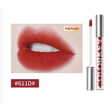 Son tint bóng Colorkey dạng lỏng lâu trôi glasting water tint 1.7g son kem son bóng son tint son môi