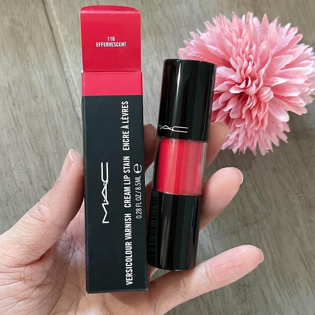 SON KEM MAC 110 VERSICOLOR VARNISH CREAM LIP STAIN ( 110 Effervescent