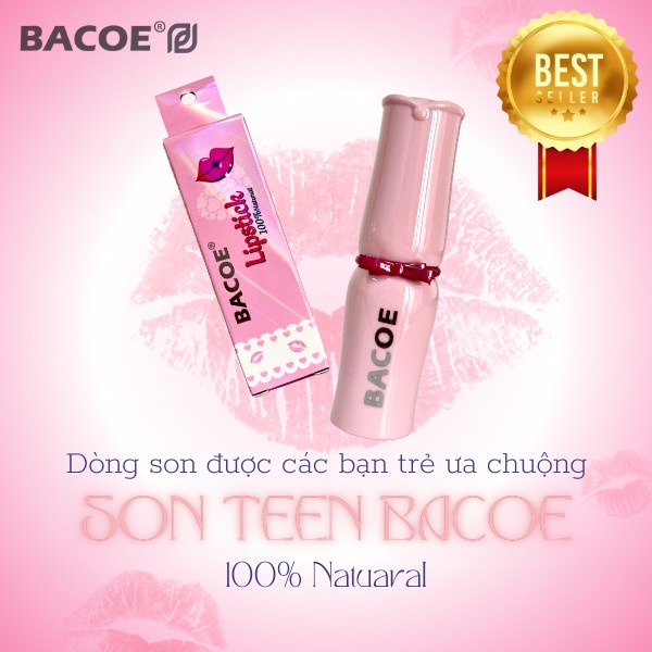 Son teen BACOE 8 Màu Son BACOE