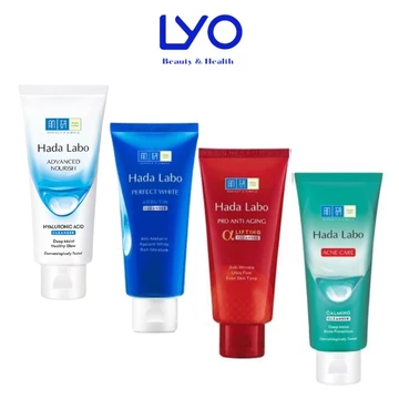 Sữa Rửa Mặt Dưỡng Da Hadalabo Srm Hada Labo Trắng Xanh Dương Xanh Lá Đỏ 80g