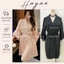 HT236 Áo choàng ngủ lụa sexy tay loe sang chảnh, áo choàng sexy quyến rũ HT236
