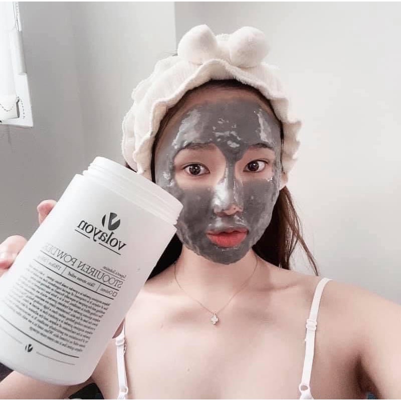 Bột đắp mặt nạ Volayon Spinnem Powder dưỡng trắng da