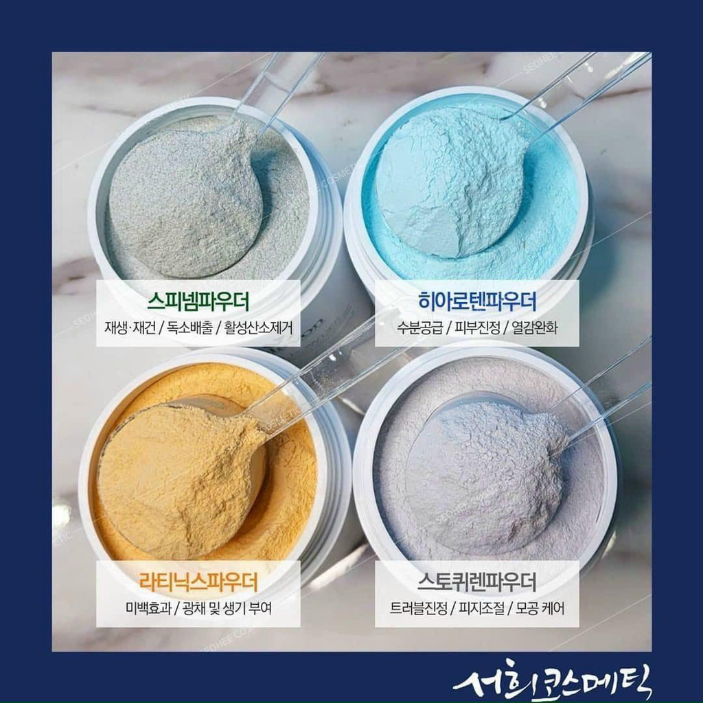 Bột đắp mặt nạ Volayon Spinnem Powder dưỡng trắng da