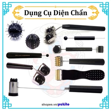 Dụng cụ diện chẩn LOẠI 1 ( Quả cầu gai, Cạo gió sừng dẹp, Búa Hoa Mai, Cây sao chổi,...) Dụng cụ Diện Chẩn