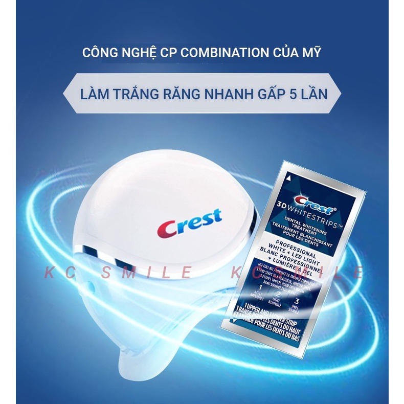 Giá thành và chất lượng sản phẩm máy tẩy trắng răng Crest 3D White Light như thế nào?
