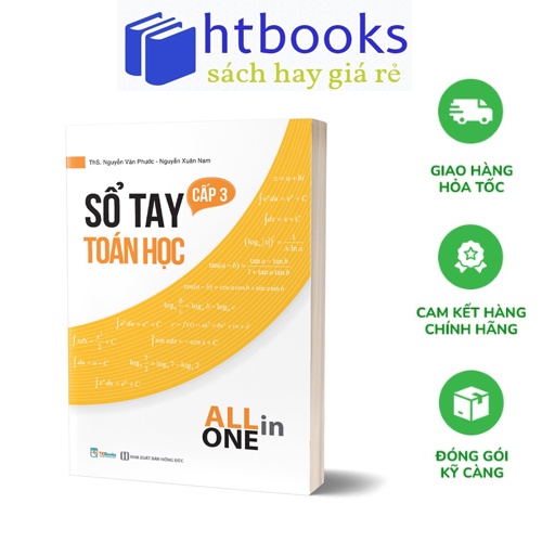 Ảnh Sách - Sổ tay All In One Toán, Lý, Hóa, Văn, Tiếng Anh Cấp 3  & 360 Động Từ Bất Quy Tắc và 12 Thì (Combo/Lẻ Tùy Chọn) 2