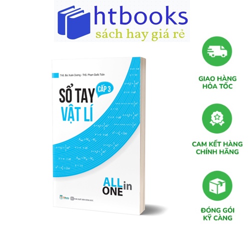 Ảnh Sách - Sổ tay All In One Toán, Lý, Hóa, Văn, Tiếng Anh Cấp 3  & 360 Động Từ Bất Quy Tắc và 12 Thì (Combo/Lẻ Tùy Chọn) 3