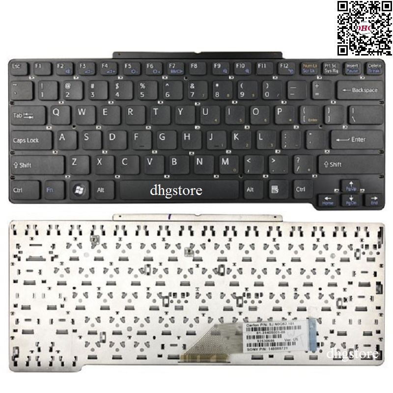 Tastiera Originale Sony Per Vaio VGN-SR Serie – Con Cornice, Layout QWERTZ