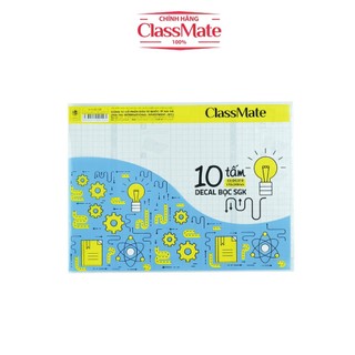 Decal Bọc Vở Ô Li Cấp 1, Sách Giáo Khoa Bản Thường Kích THước 17x24cm, Chất Liệu Nhựa Trong, Dẻo, Bền DC315 (170x240mm)
