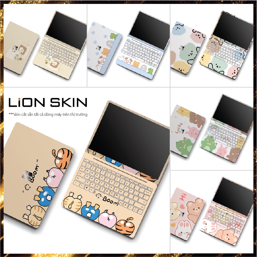 (GỬI MODEL KHI ORDER) Decal Laptop Mẫu Cute - Skin Laptop Chỉ Cần Tháo ...