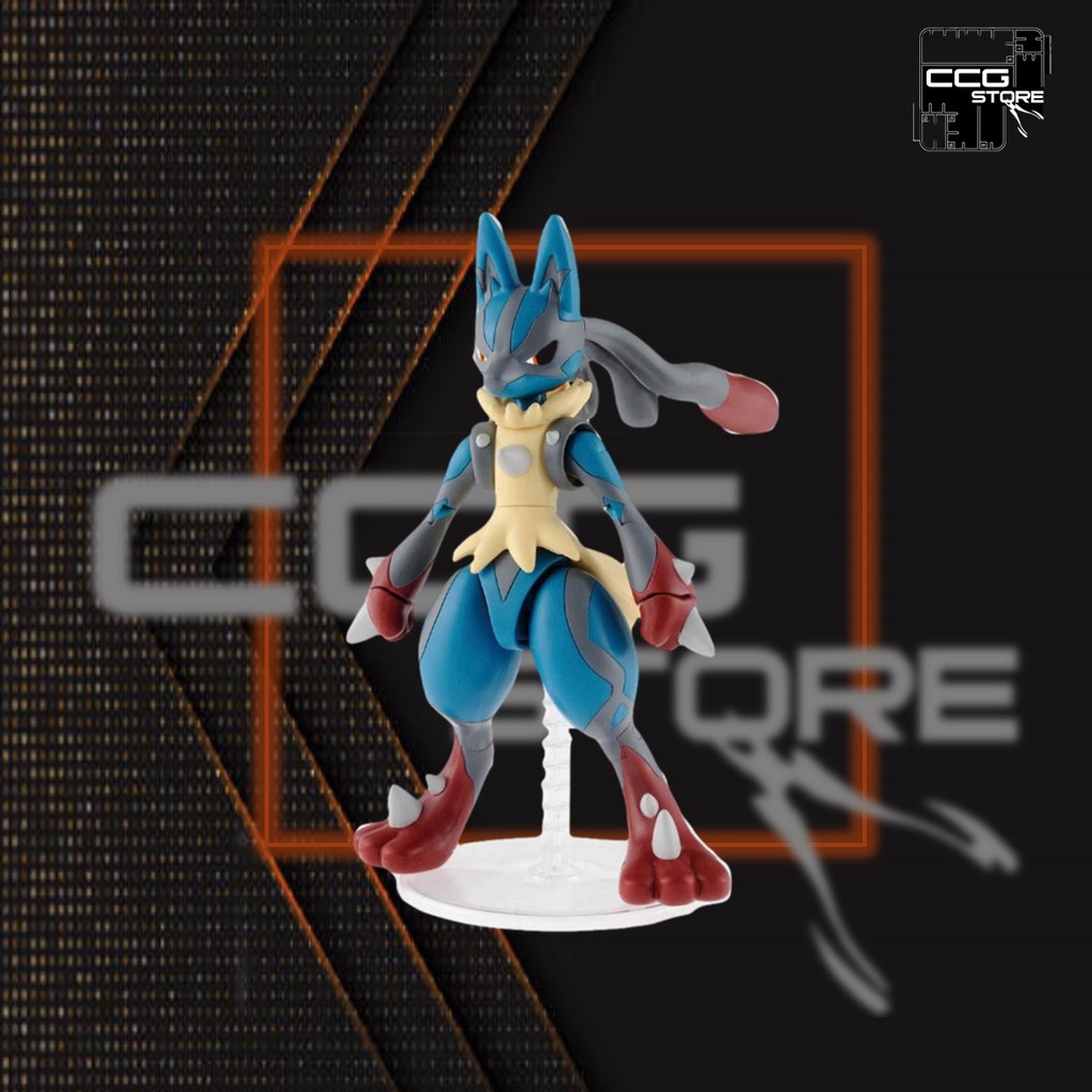 Mô hình lắp ráp Pokemon Plamo Collection - BANDAI - Mega Lucario (35 ...