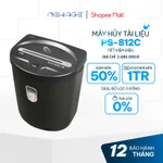 Máy Hủy Tài Liệu Cao Cấp Silicon PS-812C, hủy giấy tờ, ghim bấm, thẻ nhựa, bảo mật giấy tờ trong doanh nghiệp, nhà trờng — ảnh 2