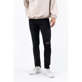 Quần jean nam - Quần Jean nam màu đen form skinny và slimfit có độ co giãn 10F20DPA102CR2