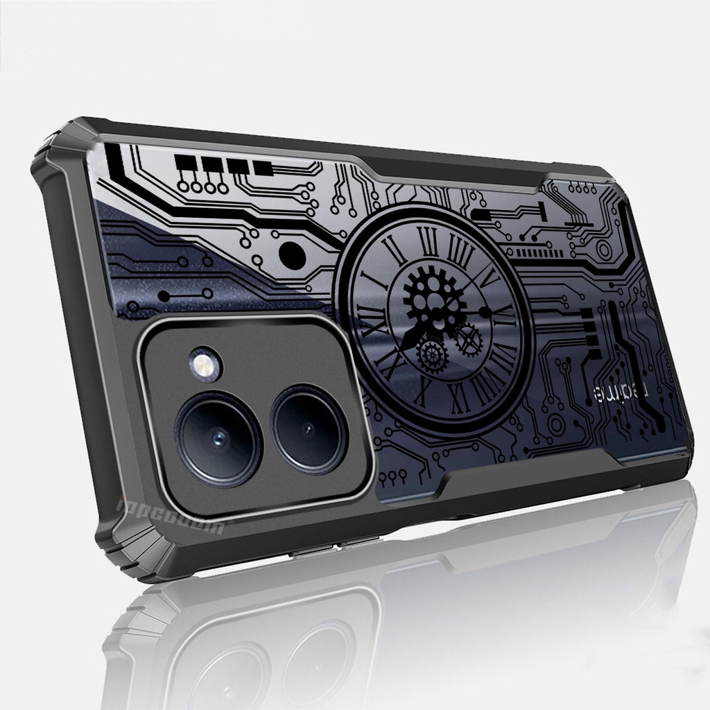 Vỏ mặt số cơ Realme 14X 14 13 12 10 Pro Plus + 5G 9i 9 P1 Tốc độ 4G 5G Vỏ chống sốc trong suốt Túi khí Vỏ mặt số kiểu kim loại