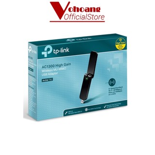 Bộ chuyển đổi USB WiFi Băng Tần Kép TP-LINK Archer T4U AC1300 - Hàng Chính Hãng