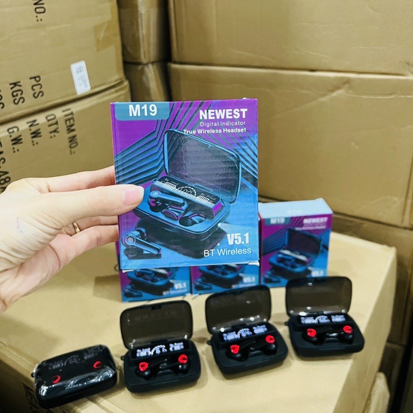 Free ship - Hàng cao cấp - Tai nge Bluetooth M19