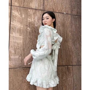 ĐẦM VÂN HOA BÈO NƠ LƯNG⚡HỎA TỐC⚡ MEOINDAHOUSE