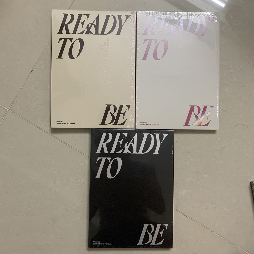 Bộ Ảnh Album Twice Ready To Be Hàng Chính Hãng Seal Shopee Việt Nam
