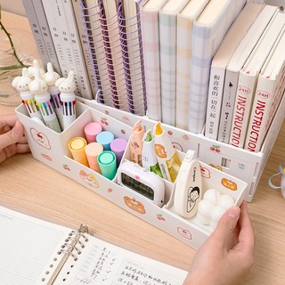 Kệ Sách Để Bàn Đứng Cho Bé Mini Nhựa Tổ Ong Cute Timo DDT02