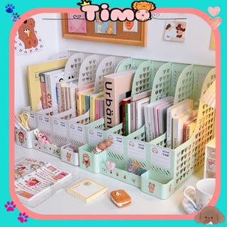 Kệ Sách Để Bàn Đứng Cho Bé Mini Nhựa Tổ Ong Cute Timo DDT02