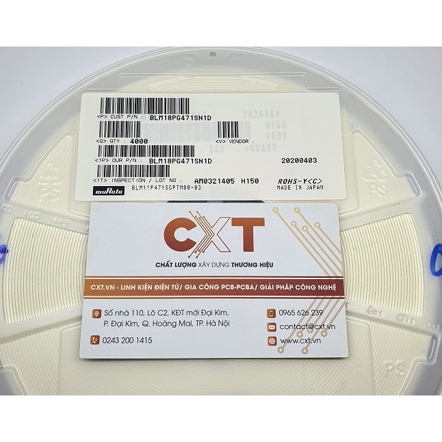 BLM18PG471SN1D FERRITE BEAD 470 OHM 0603 1LN (10c) Shopee Việt Nam