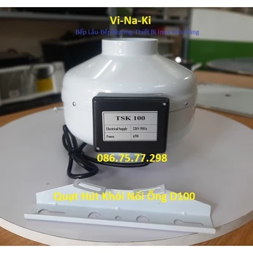 Quạt hút khói nối ống D100, Quạt hút mùi bếp gia đình, quạt nối ống thông gió văn phòng giá rẻ, chất lượng
