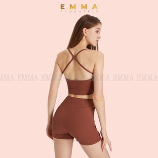[EMMA] Set Tập Gym Nữ Yoga Váy Dây [ĐỒ TẬP]