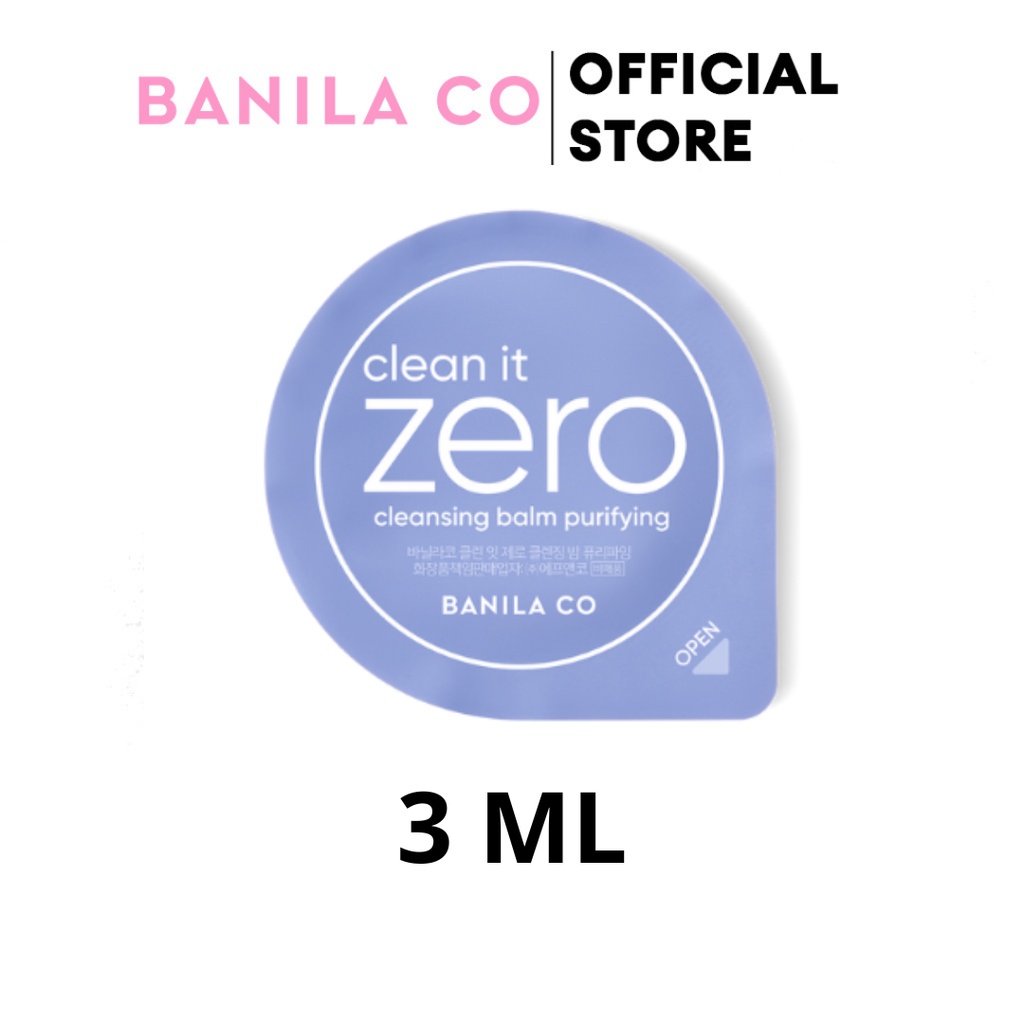 Sáp tẩy trang BANILA CO Clean It Zero Cleansing calming Blister (3ml) Màu tím