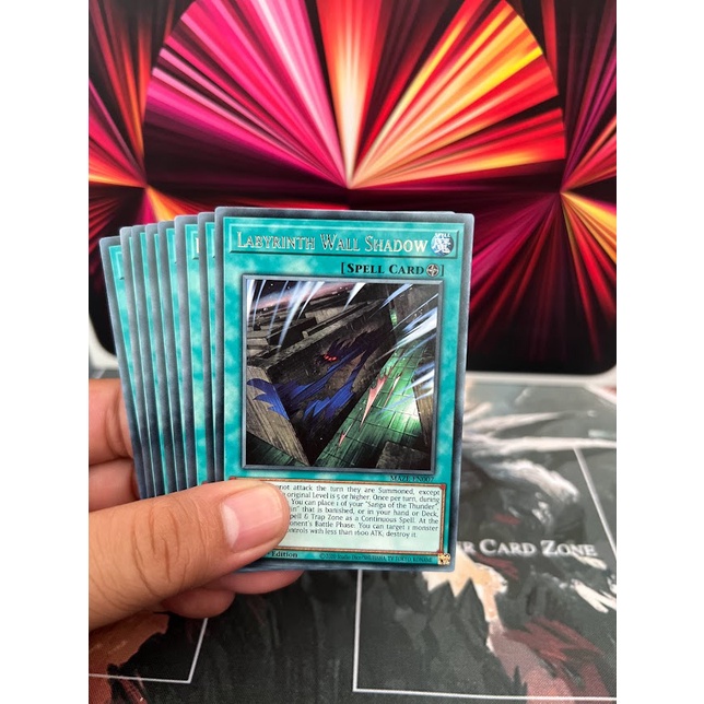[Min Yugioh] Labyrinth Wall Shadow MAZEEN007 Rare 1st Edition Shopee Việt Nam