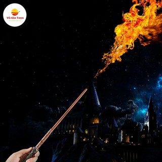 Đũa Phép Thuật Harry Potter Tạo Ra Lửa Ma Thuật Với 5 Phiên Bản Đũa Cao Cấp Hermione Dumbledore Snape Voldmort
