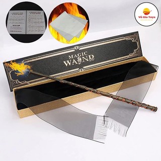 Đũa Phép Thuật Harry Potter Tạo Ra Lửa Ma Thuật Với 5 Phiên Bản Đũa Cao Cấp Hermione Dumbledore Snape Voldmort