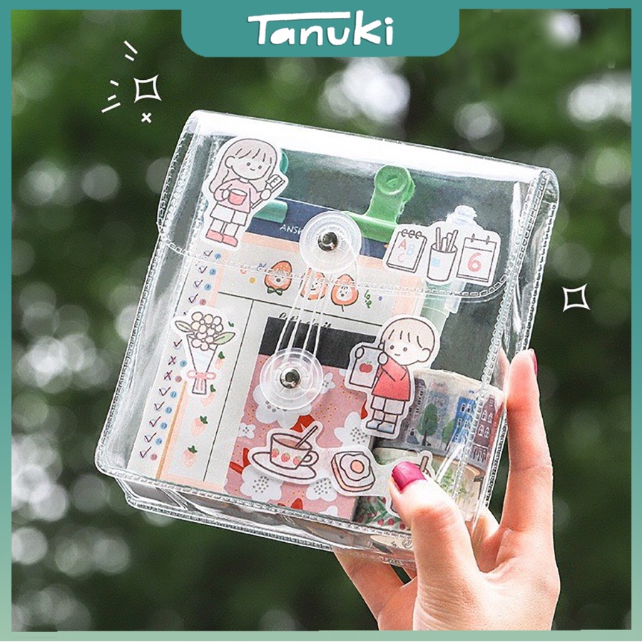Túi nhựa PVC trong suốt đa năng 14x17cm | Shopee Việt Nam