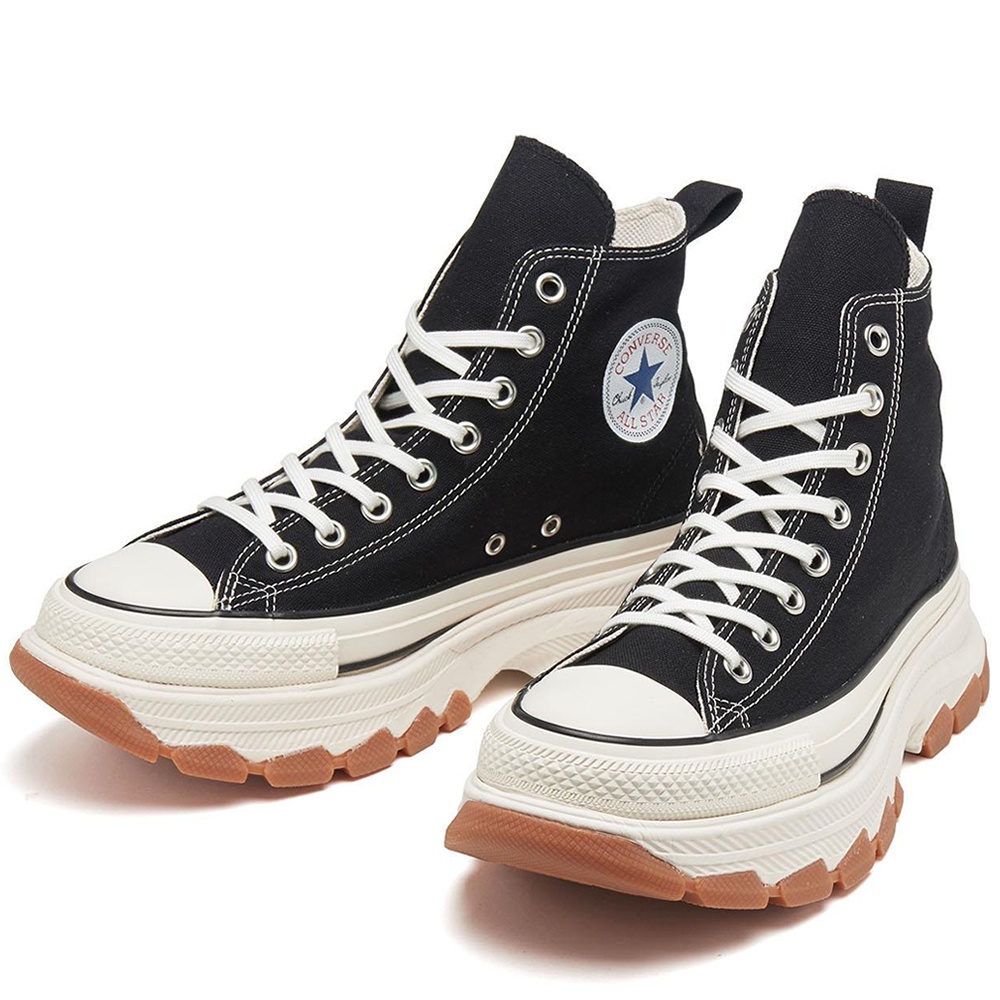 Giày Converse All Star 100 TREKWAVE OX high top black ( Full box