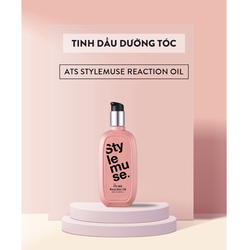 Dầu dưỡng Create - ATS Stylemuse Re:action Oil - Tăng cường độ mềm mượt và bóng khỏe cho tóc (120ml)