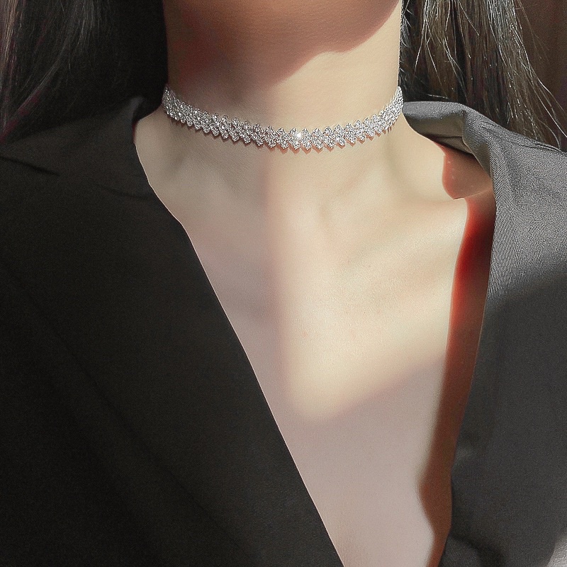 (35 mẫu ) Dây Chuyền (Choker đính đá) cao cấp sang trọng dự tiệc | BigBuy360 - bigbuy360.vn