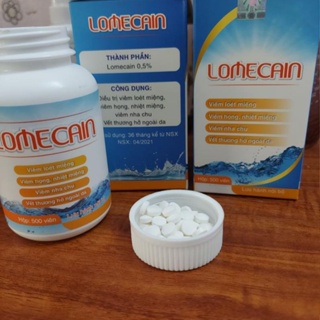 Thời gian cần thiết cho lomecain để làm giảm triệu chứng nhiệt miệng và viêm loét miệng?
