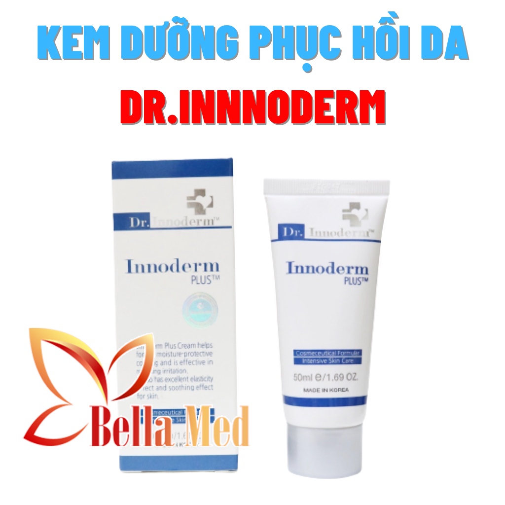 Kem dưỡng Dr.Innoderm Plus phục hồi da hư tổn, da mỏng yếu và phục hồi ...