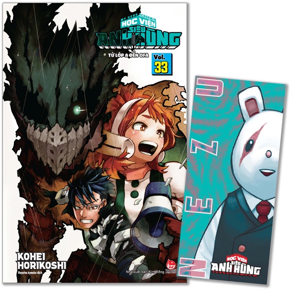 Sách My Hero Academia - Học Viện Siêu Anh Hùng - Tập 33: Từ Lớp A Đến OFA - Tặng Kèm Bookmark Nhân Vật