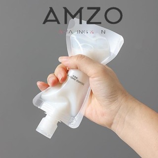 AMZO_SET 3 TÚI CHIẾT MỸ PHẨM DU LỊCH ĐỰNG DẦU GỘI, DẦU XÃ, SỮA TẮM TIỆN LỢI CÓ THỂ TÁI SỬ DỤNG