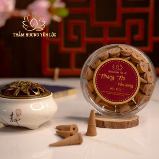 Nhang nụ Trầm hương tự nhiên - Tặng một lư sứ xông trầm - Trầm Hương Yên Lộc