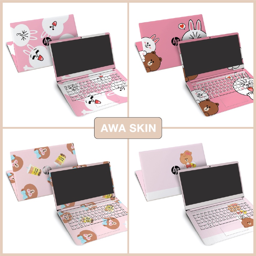 [Hàng Có Sẵn] Dán Laptop Gấu Cute AWA SKIN - Miếng Dán Cắt Theo Model ...