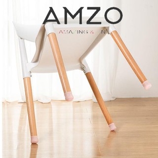 AMZO_ COMBO 4 VỎ BỌC CHÂN BÀN GHẾ BẰNG SILICON DẺO DAI BỀN BỈ