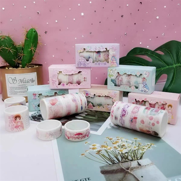 3 Set 4 Băng Dính Washi Dễ Thương