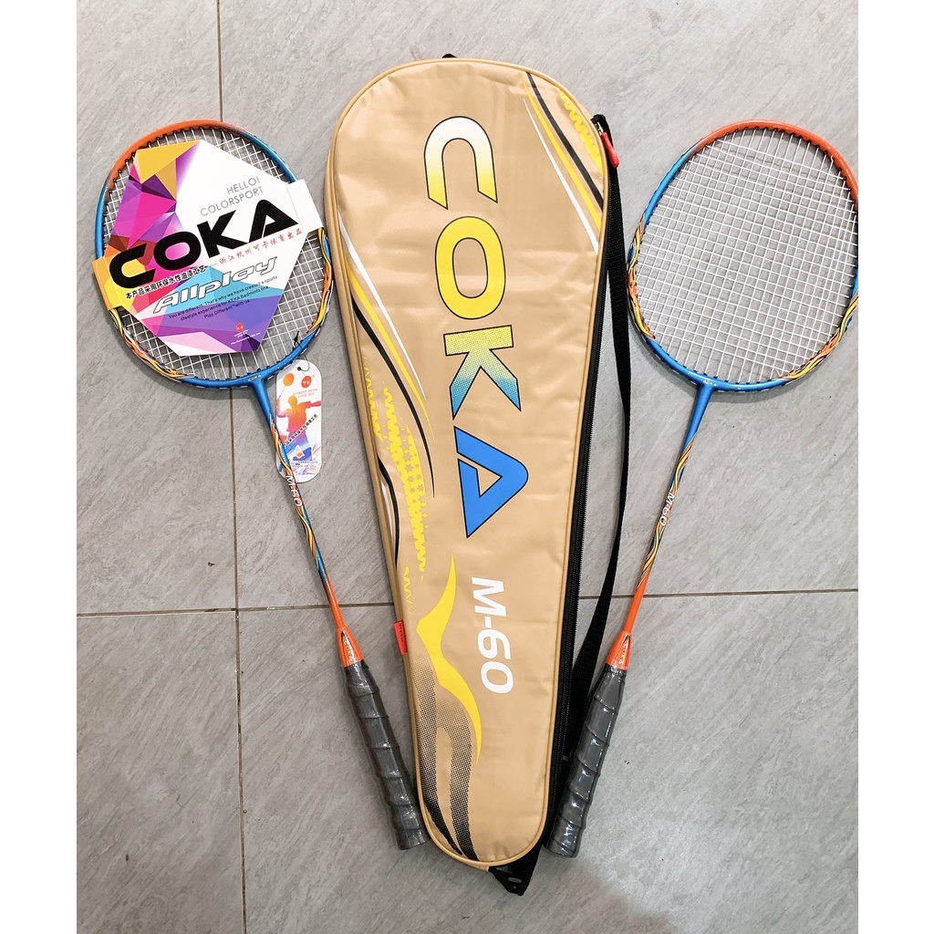 Vợt Cầu Lông COKA M-60 (1 đôi) | Shopee Việt Nam