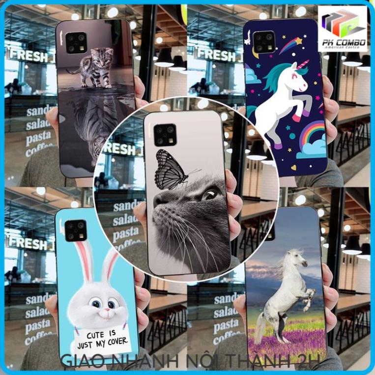 Ốp lưng Sharp Aquos Sense 4 / Sense 5G / Sense 6 / Zero 6 dẻo đen ...