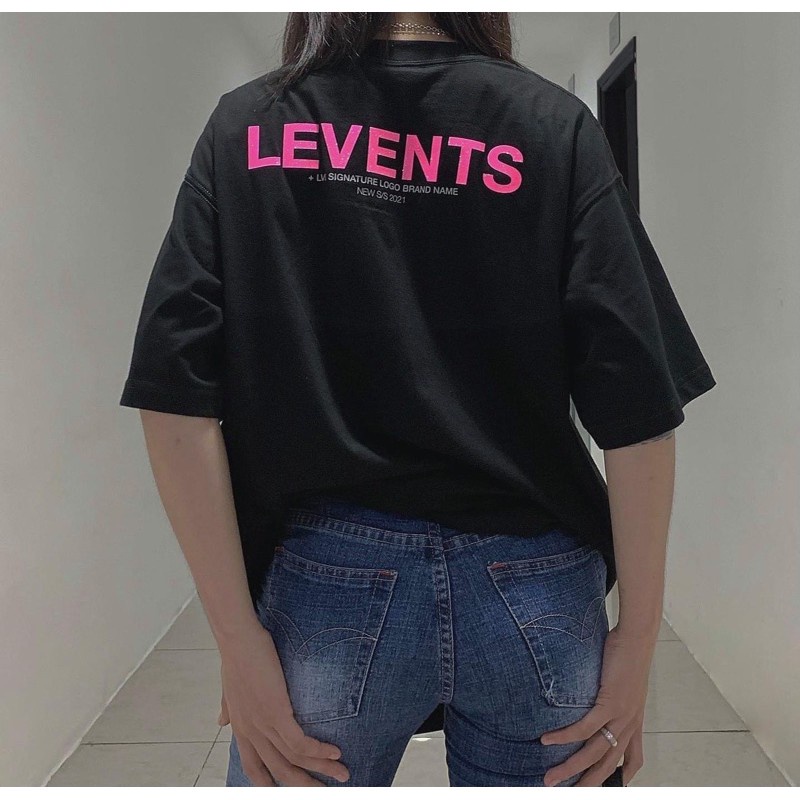 áo Thun LEVENTS LVS XL LOGO BRANDNAME LẤP LáNH Tặng Kèm Túi Tote Hoặc ...