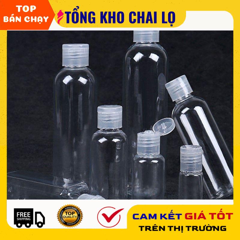 Chai Lọ Nhựa Nắp Bật [20ml,30ml,50ml,100ml] Chai Lọ Nhựa Pet Nắp Bật ...