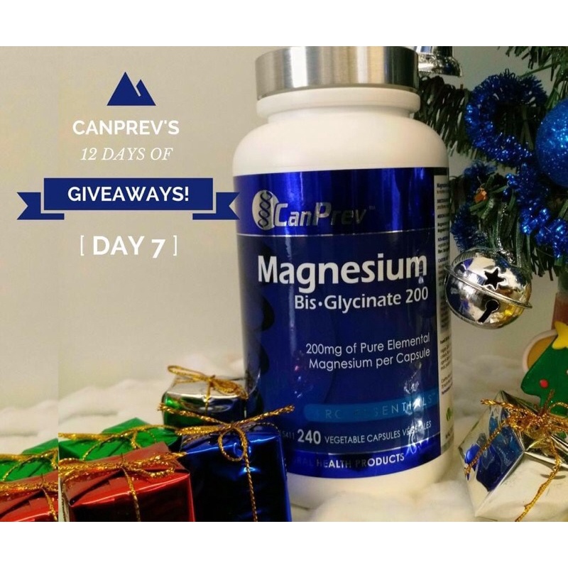 Viên uống Magnesium Bis Glycinate 200 Gentle 240 viên Canprev Shopee