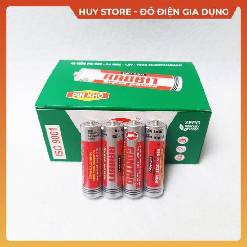 Pin Con Thỏ, Pin tiểu AA & Pin đũa AAA 1.5V, hộp 40 viên Huy Store ...